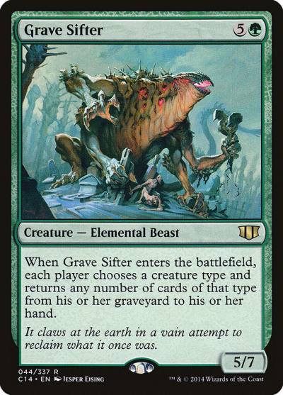 Grave Sifter C14-44 Commander 2014 Magic card