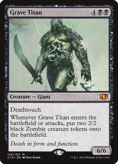 Grave Titan C14-145 Commander 2014 Magic card