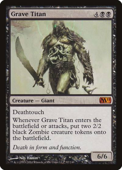 Grave Titan M11-97 Magic 2011 Magic card