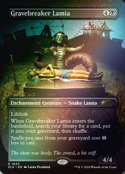 Gravebreaker Lamia SLD-1643STAR Secret Lair Drop Magic card