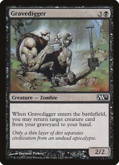 Gravedigger M11-98 Magic 2011 Magic card