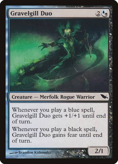 Gravelgill Duo 165 Shadowmoor Magic card