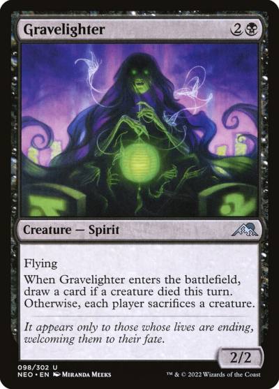 Gravelighter 98 Kamigawa: Neon Dynasty Magic card