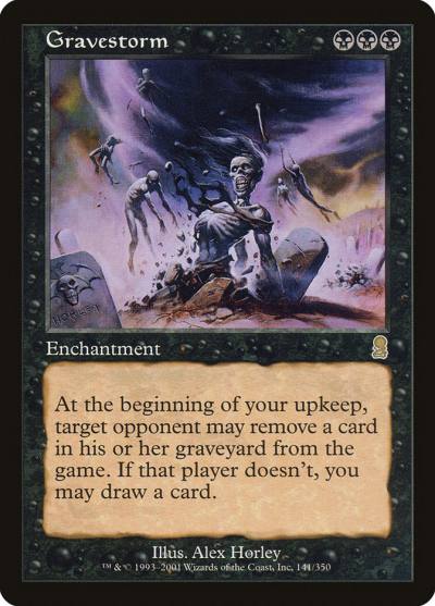 Gravestorm ODY-141 Odyssey Magic card