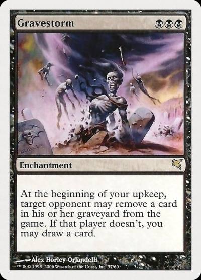 Gravestorm PHUK-37 Hachette UK Magic card