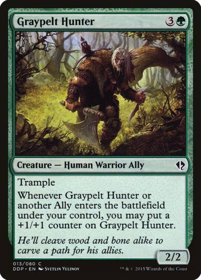 Graypelt Hunter DDP-13 Duel Decks: Zendikar vs. Eldrazi Magic card