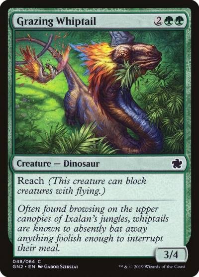 Grazing Whiptail GN2-48 Game Night 2019 Magic card