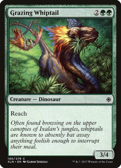 Grazing Whiptail XLN-190 Ixalan Magic card