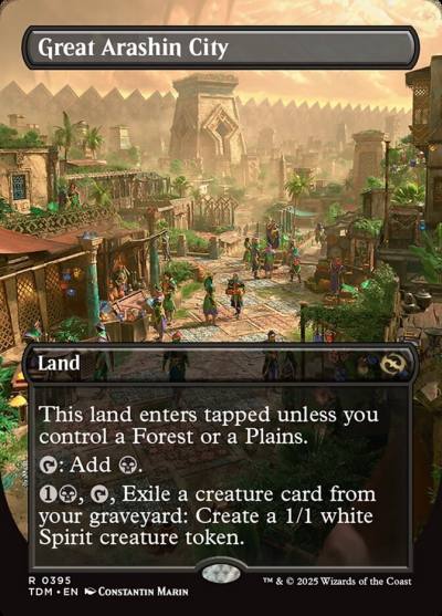 Great Arashin City TDM-395 Tarkir: Dragonstorm Magic card