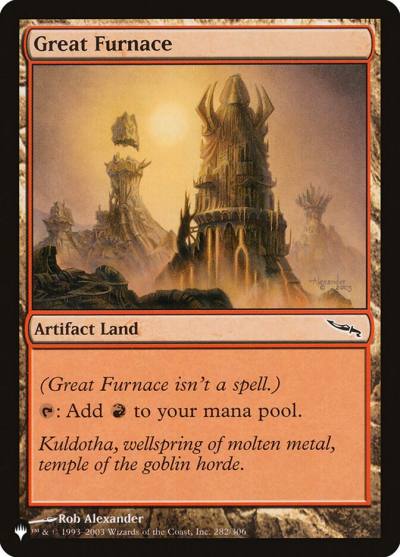 Great Furnace PLST-MRD-282 The List Magic card