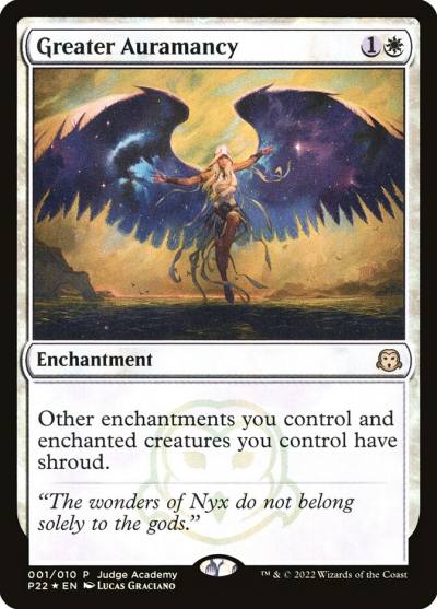 Greater Auramancy P22-1 Judge Gift Cards 2022 Magic card