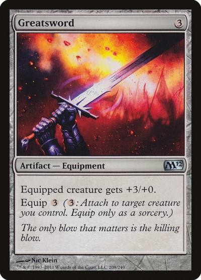 Greatsword M12-209 Magic 2012 Magic card