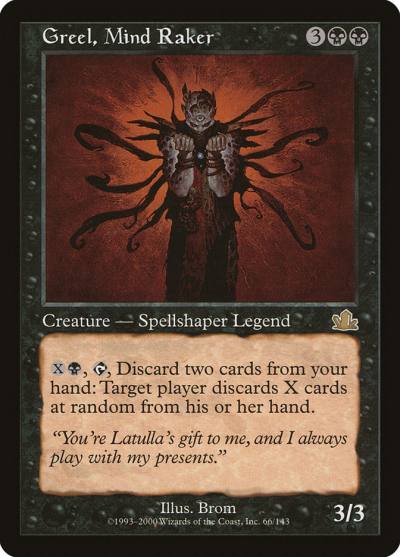 Greel, Mind Raker 66 Prophecy Magic card