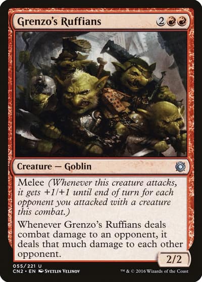 Grenzo's Ruffians 55 Conspiracy: Take the Crown Magic card