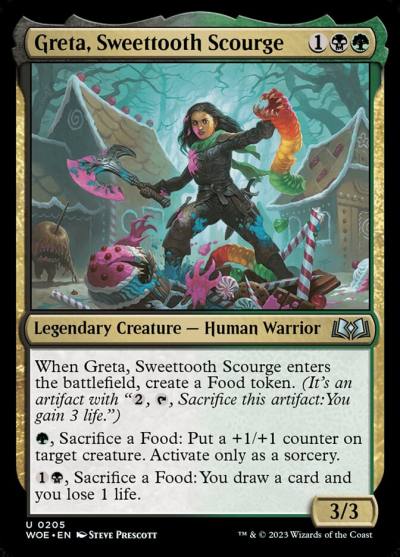 Greta, Sweettooth Scourge 205 Wilds of Eldraine Magic card