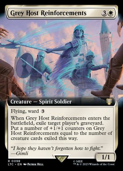 Grey Host Reinforcements LTC-98 Tales of Middle-earth Commander Magic card
