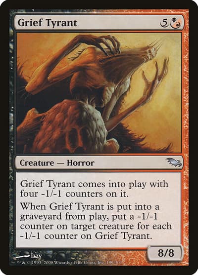 Grief Tyrant 189 Shadowmoor Magic card