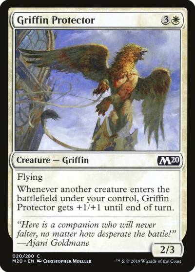 Griffin Protector M20-20 Core Set 2020 Magic card