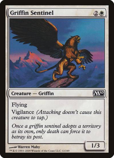 Griffin Sentinel M10-12 Magic 2010 Magic card