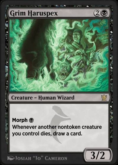 Grim Haruspex KTK-73Y Khans of Tarkir Magic card