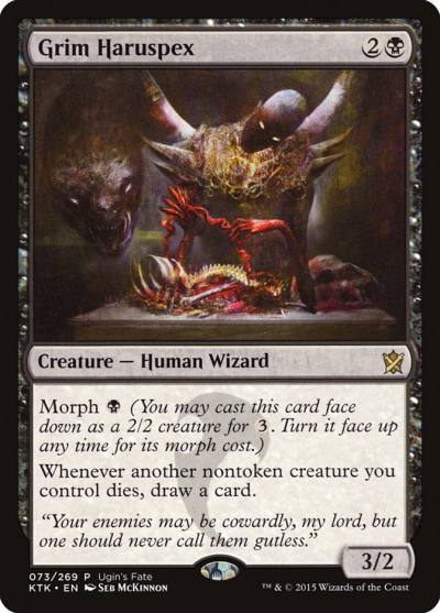 Grim Haruspex UGIN-73 Ugin's Fate Magic card