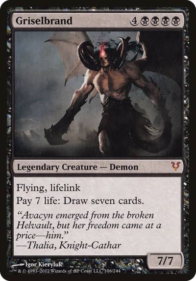 Griselbrand PHEL-106 Open the Helvault Magic card