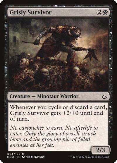 Grisly Survivor 64 Hour of Devastation Magic card