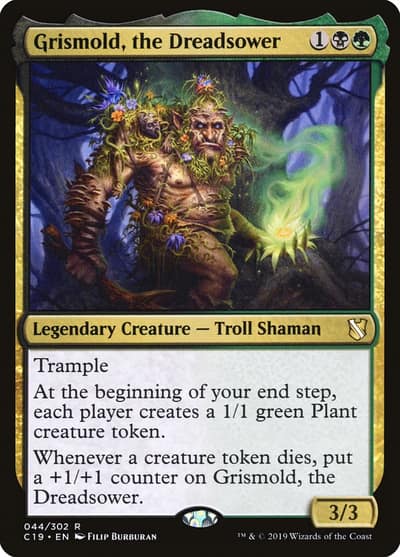 Grismold, the Dreadsower 44 Commander 2019 Magic card