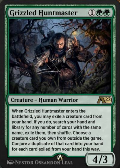 Grizzled Huntmaster YMID-49 Alchemy: Innistrad Magic card