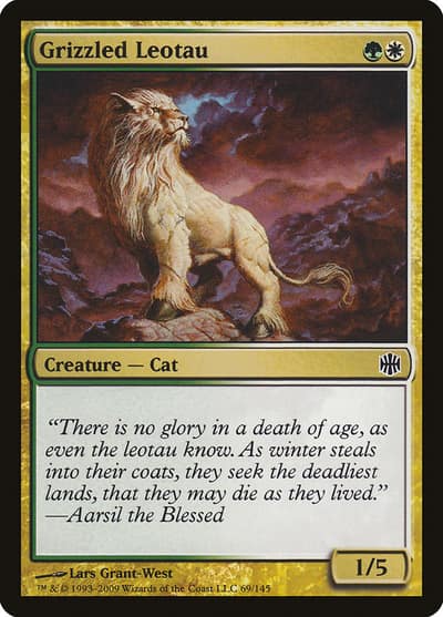 Grizzled Leotau 69 Alara Reborn Magic card