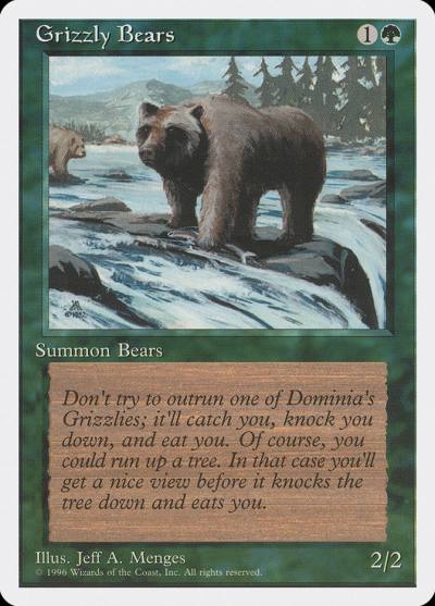 Grizzly Bears ITP-42 Introductory Two-Player Set Magic card