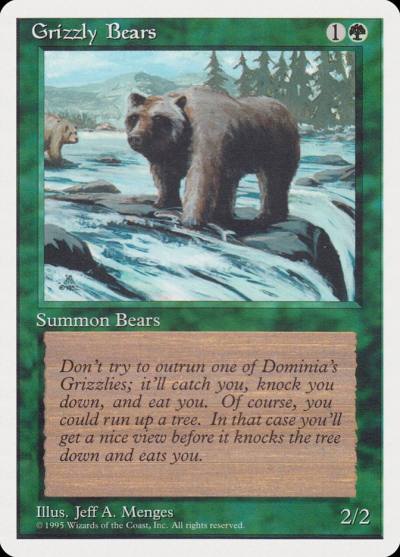 Grizzly Bears RQS-41 Rivals Quick Start Set Magic card