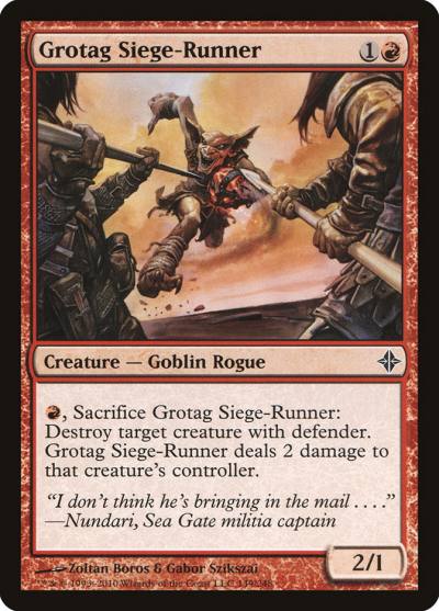 Grotag Siege-Runner 149 Rise of the Eldrazi Magic card