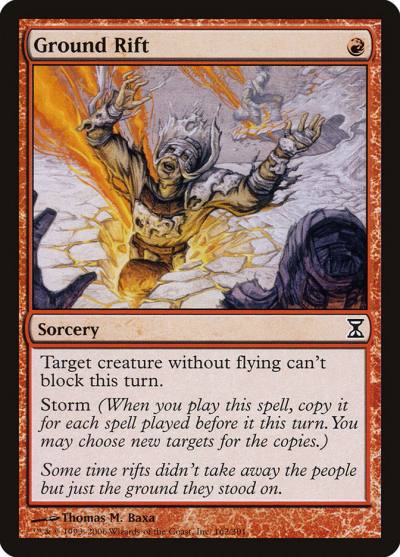 Ground Rift TSP-162 Time Spiral Magic card