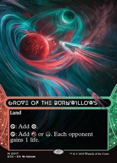 Grove of the Burnwillows EOS-17 Edge of Eternities: Stellar Sights Magic card