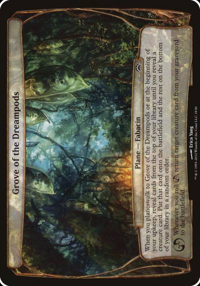 Grove of the Dreampods OPC2-18 Planechase 2012 Planes Magic card
