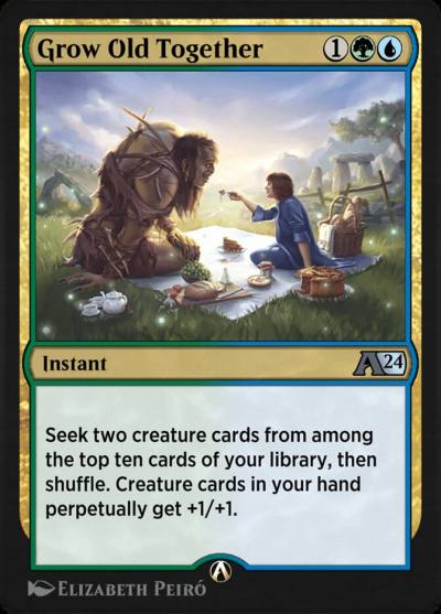 Grow Old Together YWOE-19 Alchemy: Wilds of Eldraine Magic card