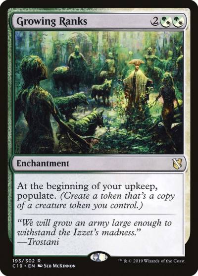 Growing Ranks C19-193 Commander 2019 Magic card