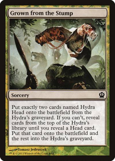 Grown from the Stump TFTH-8 Face the Hydra Magic card