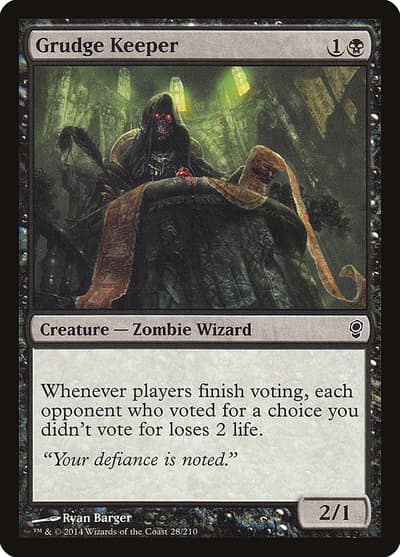 Grudge Keeper 28 Conspiracy Magic card