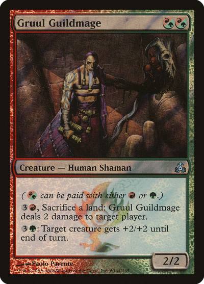 Gruul Guildmage PGPT-144STAR Guildpact Promos Magic card