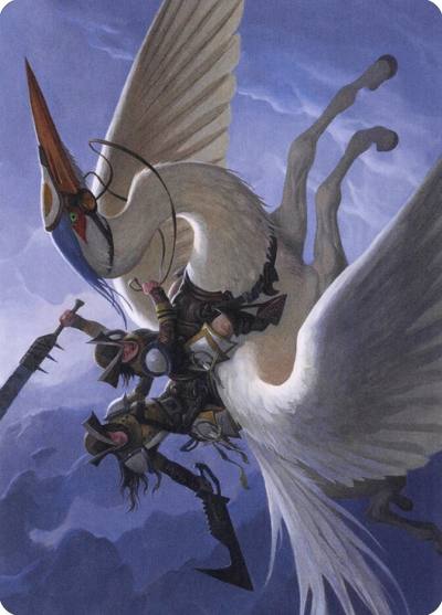 Gryffwing Cavalry // Gryffwing Cavalry AVOW-11 Crimson Vow Art Series Magic card