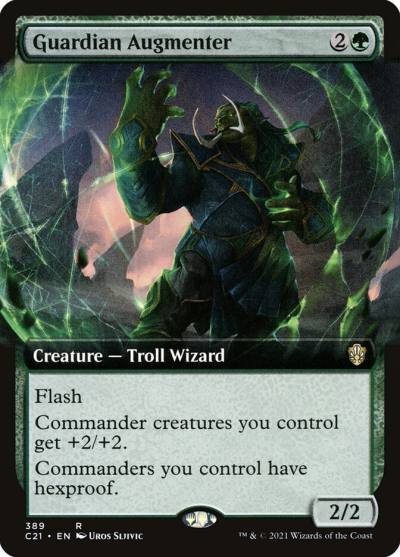 Guardian Augmenter C21-389 Commander 2021 Magic card
