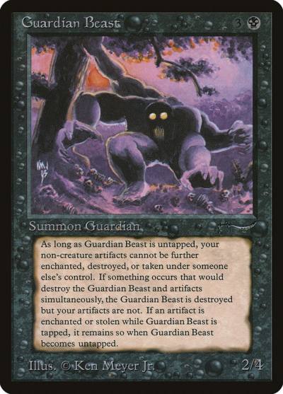 Guardian Beast ARN-26 Arabian Nights Magic card