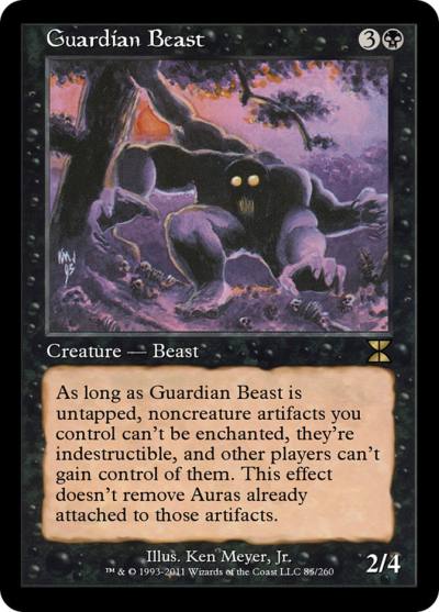 Guardian Beast ME4-85 Masters Edition IV Magic card
