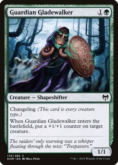 Guardian Gladewalker KHM-174 Kaldheim Magic card