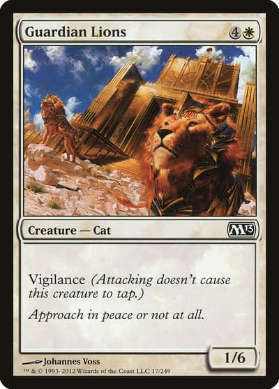 Guardian Lions 17 Magic 2013 Magic card