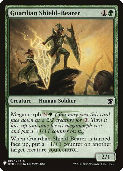 Guardian Shield-Bearer PLST-DTK-189 The List Magic card