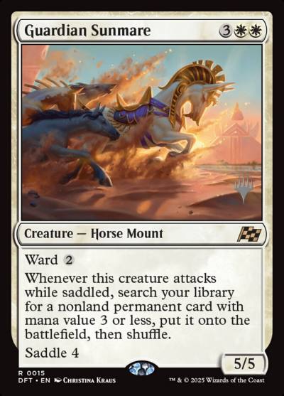Guardian Sunmare PDFT-15P Aetherdrift Promos Magic card