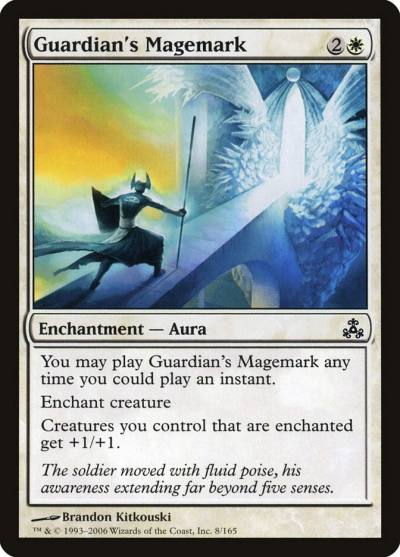 Guardian's Magemark GPT-8 Guildpact Magic card